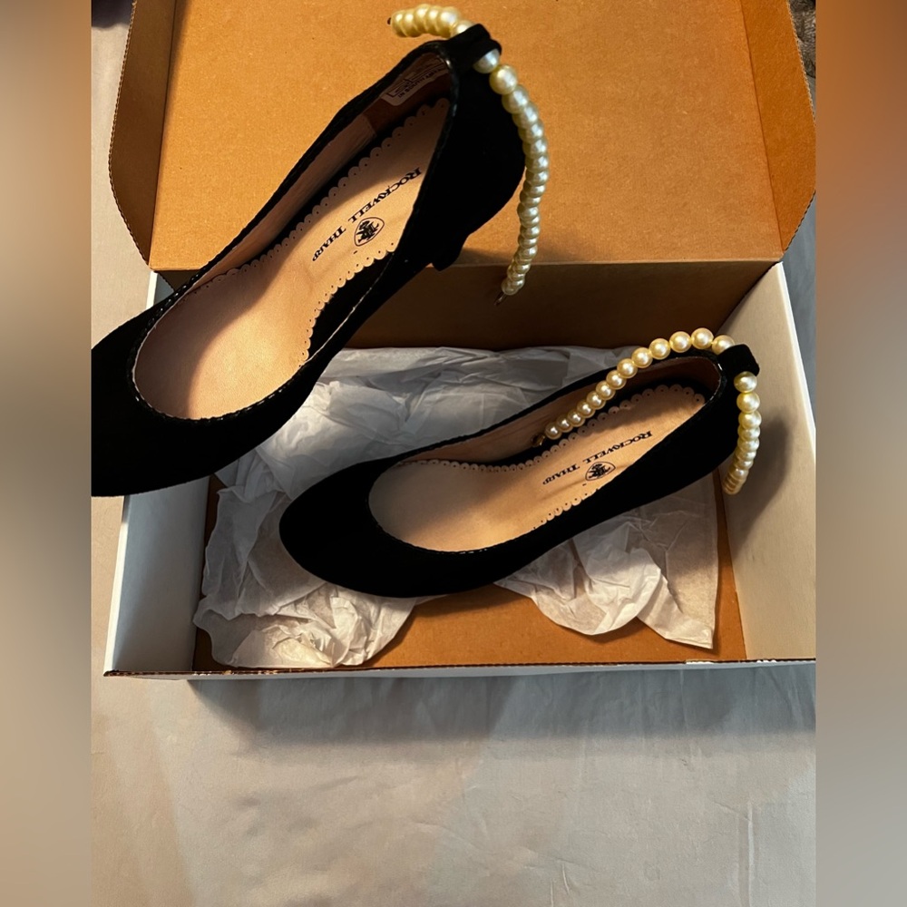 Rockwell Tharp Pumps with Pearl Anklet